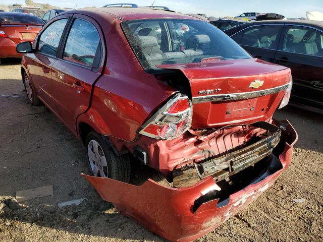 Photo 3 from auction – 2009 CHEVROLET AVEO LS with VIN KL1TD56E29B316560