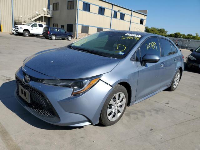 Photo 2 from auction – 2021 TOYOTA COROLLA LE with VIN 5YFEPMAE2MP249575