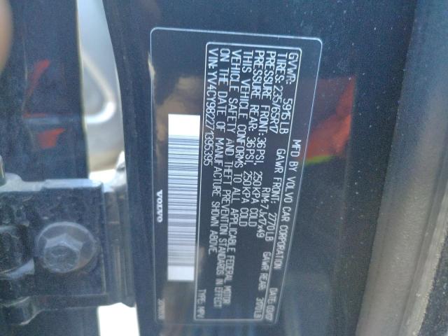 Photo 10 from auction – 2007 VOLVO XC90 3.2 with VIN YV4CY982271395395