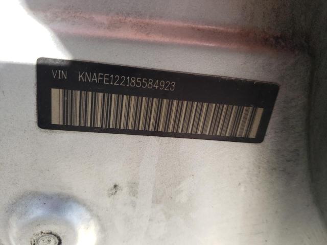 Photo 10 from auction – 2008 KIA SPECTRA EX with VIN KNAFE122185584923