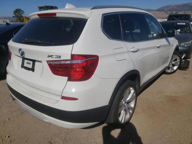 Photo 4 from auction – 2012 BMW X3 XDRIVE3 with VIN 5UXWX7C51CL737506