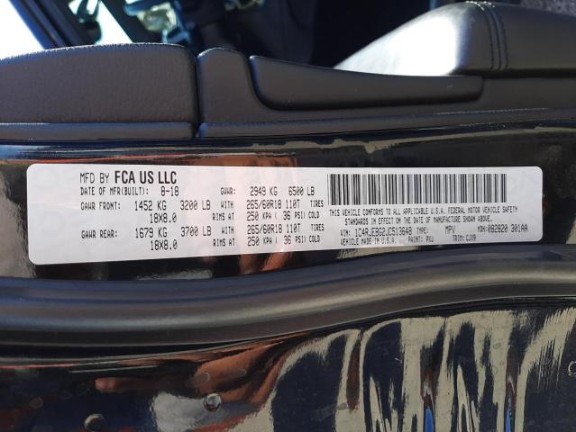 Photo 10 from auction – 2018 JEEP GRAND CHER with VIN 1C4RJEBG2JC513648
