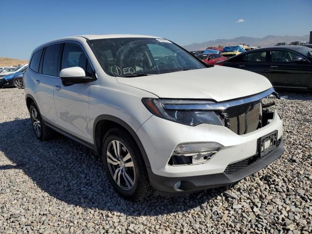 HONDA PILOT EXL 2016 with VIN 5FNYF6H59GB036012 - Photo from auction