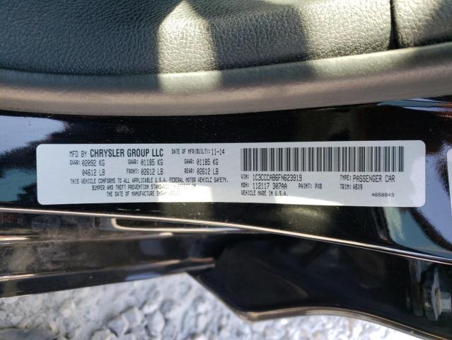 Photo 10 from auction – 2015 CHRYSLER 200 LIMITE with VIN 1C3CCCAB6FN623919