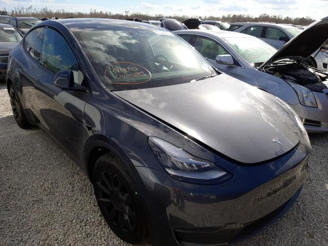 TESLA MODEL Y 2021 with VIN 5YJYGDEE9MF108585 - Photo from auction