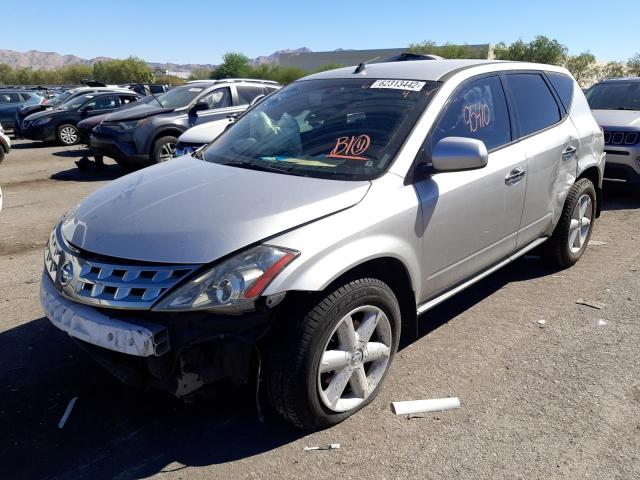 Photo 2 from auction – 2004 NISSAN MURANO SL with VIN JN8AZ08TX4W201274