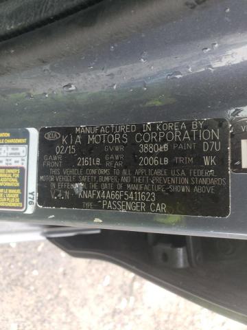 Photo 10 from auction – 2015 KIA FORTE LX with VIN KNAFX4A66F5411623