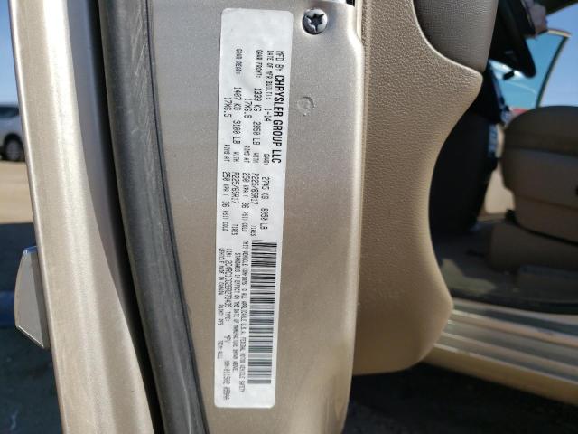 Photo 10 from auction – 2014 CHRYSLER TOWN & COU with VIN 2C4RC1CG2ER273435