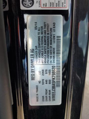 Photo 10 from auction – 2015 SMART FORTWO PUR with VIN WMEEJ3BA5FK798620