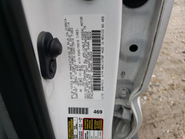 Photo 10 from auction – 2014 TOYOTA TACOMA DOU with VIN 3TMLU4EN6EM157422