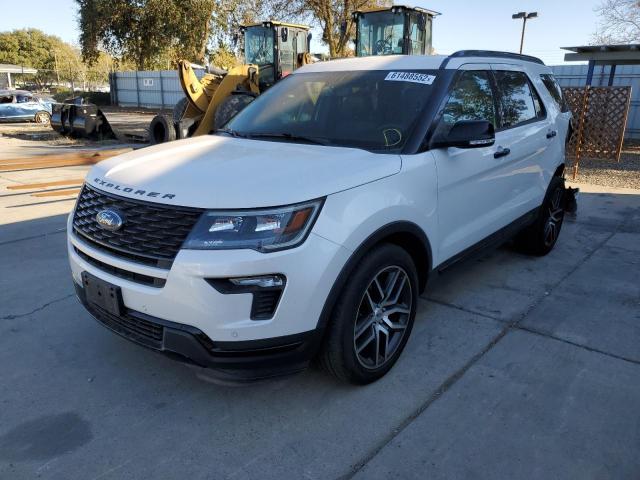 Photo 2 from auction – 2018 FORD EXPLORER S with VIN 1FM5K8GT4JGA32100