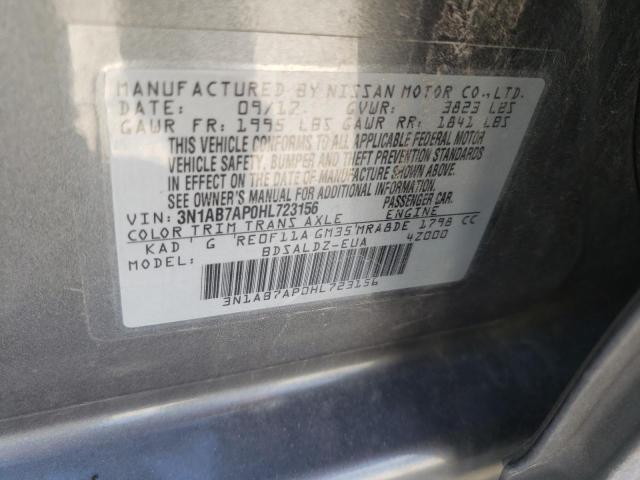 Photo 10 from auction – 2017 NISSAN SENTRA S with VIN 3N1AB7AP0HL723156
