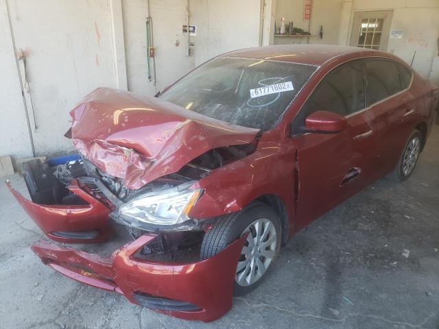 Photo 2 from auction – 2014 NISSAN SENTRA S with VIN 3N1AB7AP1EL691197