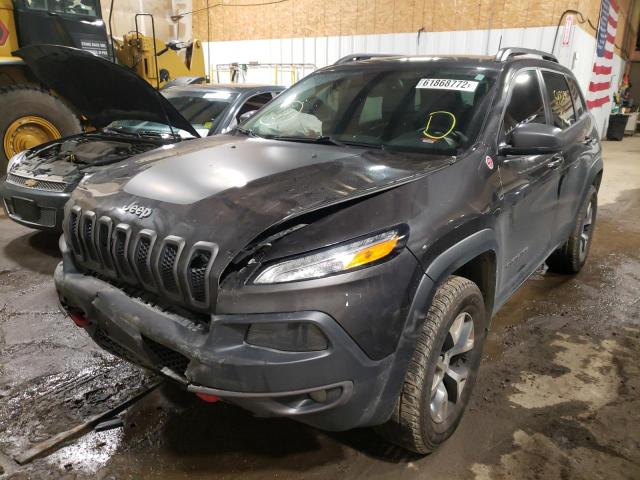 Photo 2 from auction – 2017 JEEP CHEROKEE T with VIN 1C4PJMBS0HW659884