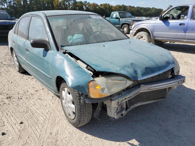 HONDA CIVIC LX 2001 with VIN 2HGES165X1H565119 - Photo from auction