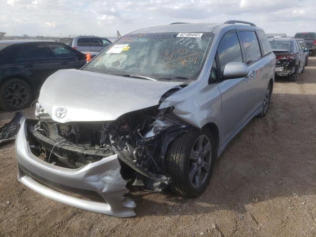 Photo 2 from auction – 2017 TOYOTA SIENNA SE with VIN 5TDXZ3DC0HS864159