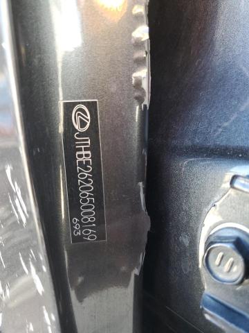 Photo 10 from auction – 2006 LEXUS IS 350 with VIN JTHBE262065008169