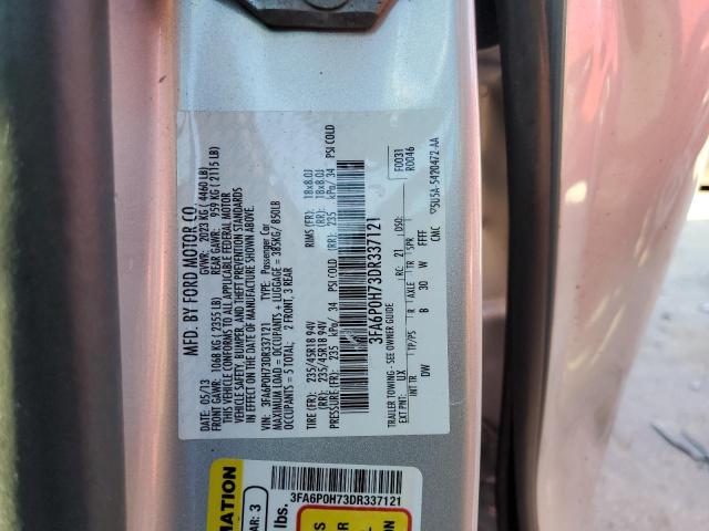 Photo 10 from auction – 2013 FORD FUSION SE with VIN 3FA6P0H73DR337121
