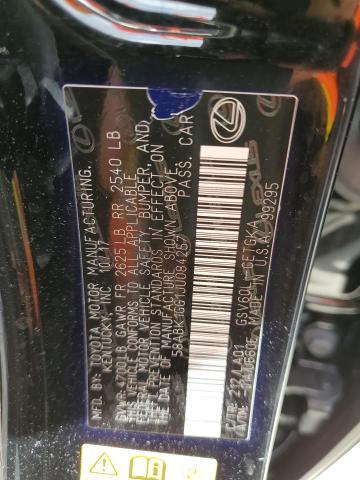 Photo 10 from auction – 2018 LEXUS ES 350 with VIN 58ABK1GG1JU084257