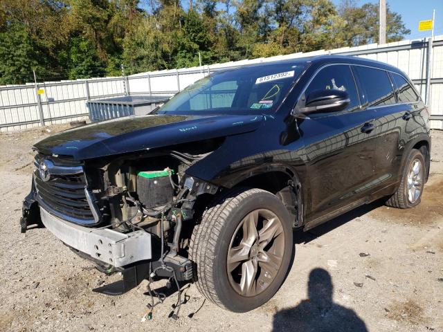 Photo 2 from auction – 2014 TOYOTA HIGHLANDER with VIN 5TDDKRFH9ES040420