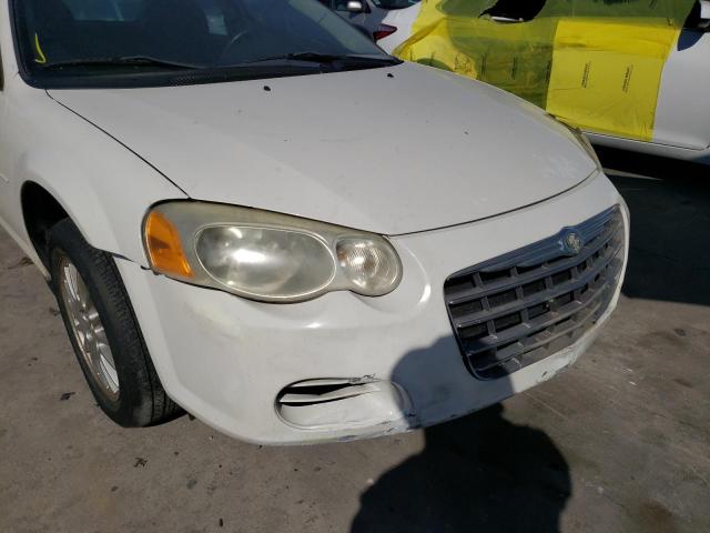 Photo 9 from auction – 2005 CHRYSLER SEBRING with VIN 1C3EL46X15N503026