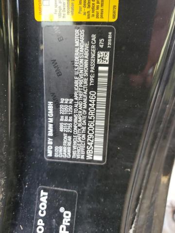 Photo 10 from auction – 2020 BMW M4 with VIN WBS4Z9C06L5R04460