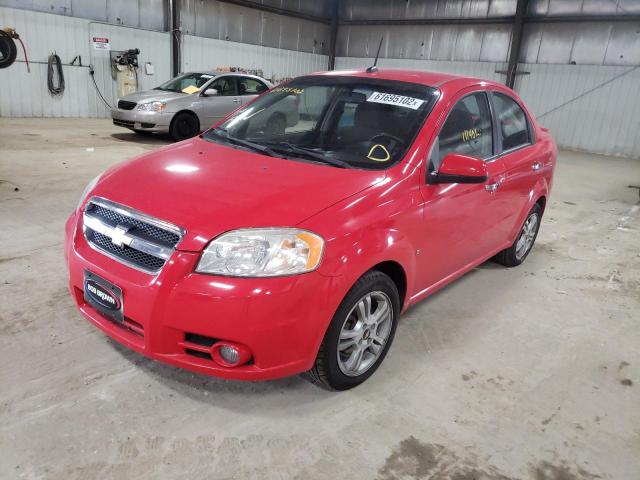 Photo 2 from auction – 2009 CHEVROLET AVEO LT with VIN KL1TG56E69B380253