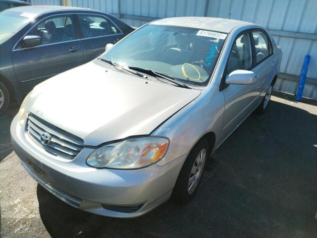 Photo 2 from auction – 2003 TOYOTA COROLLA CE with VIN JTDBR32E030008757