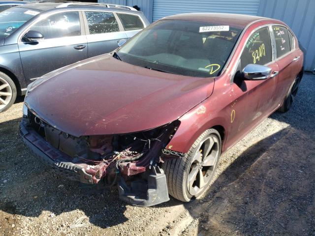 Photo 2 from auction – 2014 HONDA ACCORD LX with VIN 1HGCR2F32EA107957