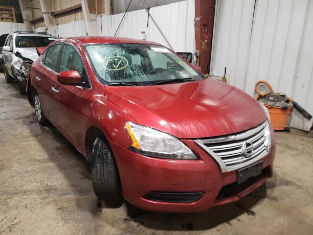Photo 1 from auction – 2015 NISSAN SENTRA S with VIN 3N1AB7AP4FL647700