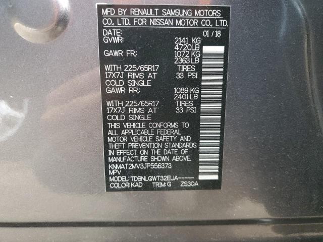 Photo 10 from auction – 2018 NISSAN ROGUE S with VIN KNMAT2MV3JP556373