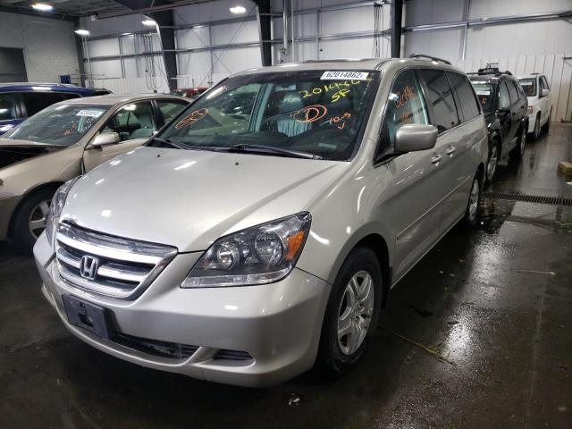 Photo 2 from auction – 2007 HONDA ODYSSEY EX with VIN 5FNRL38727B441173
