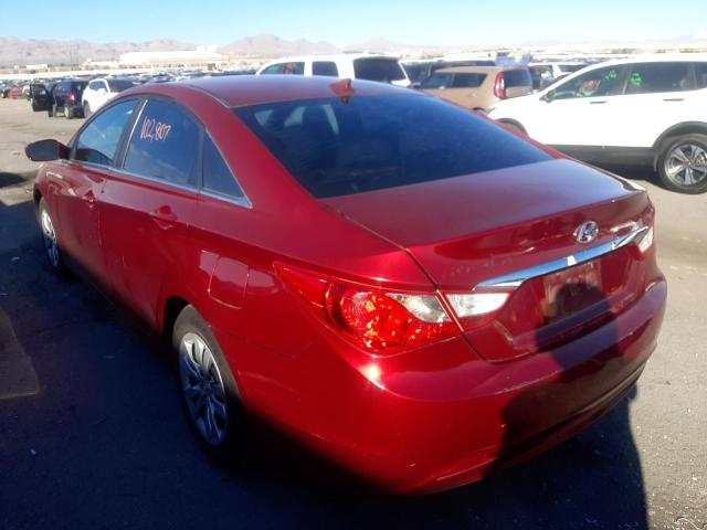 Photo 3 from auction – 2013 HYUNDAI SONATA GLS with VIN 5NPEB4AC4DH506813