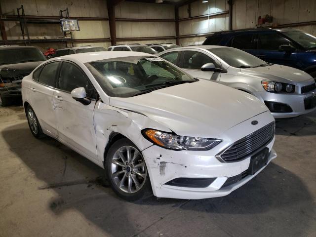 FORD FUSION SE 2017 with VIN 3FA6P0HD3HR282570 - Photo from auction