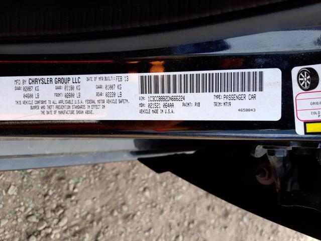 Photo 10 from auction – 2013 CHRYSLER 200 TOURIN with VIN 1C3CCBBB2DN666224