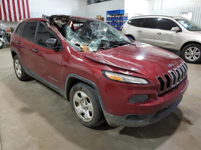Photo 1 from auction – 2014 JEEP CHEROKEE S with VIN 1C4PJLAB6EW157811