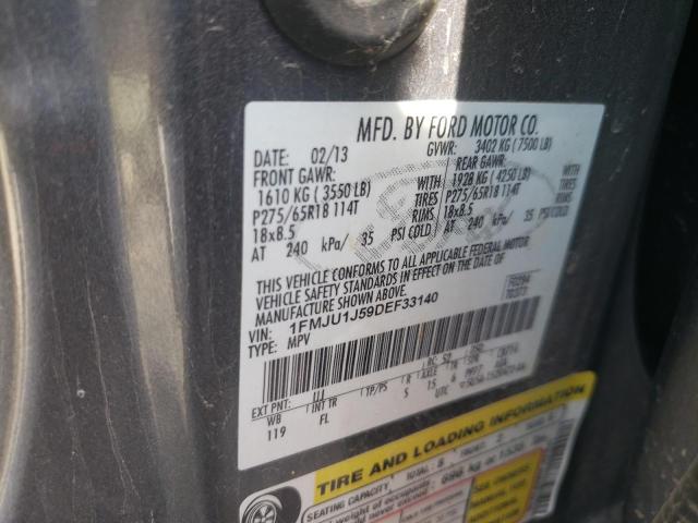 Photo 10 from auction – 2013 FORD EXPEDITION with VIN 1FMJU1J59DEF33140