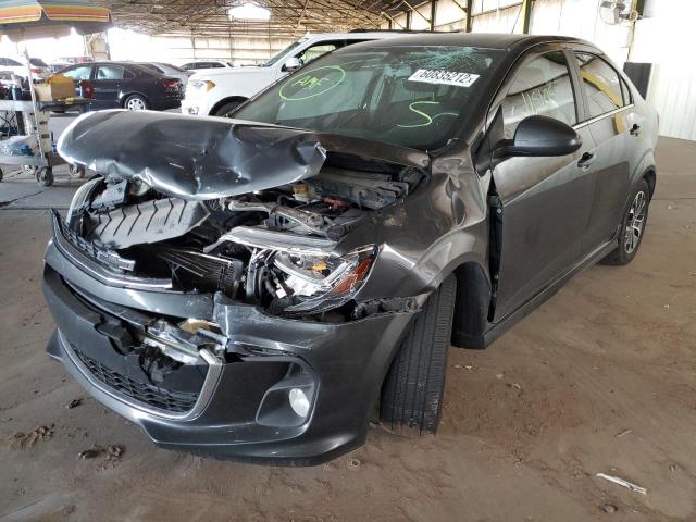 Photo 2 from auction – 2018 CHEVROLET SONIC LT with VIN 1G1JD5SHXJ4117743
