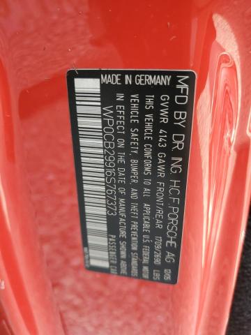 Photo 10 from auction – 2006 PORSCHE 911 CARRER with VIN WP0CB29916S767373