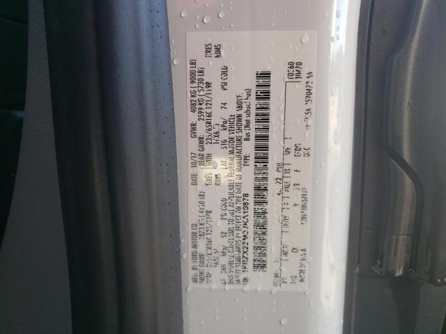 Photo 10 from auction – 2018 FORD TRANSIT T- with VIN 1FBZX2ZM9JKA10878