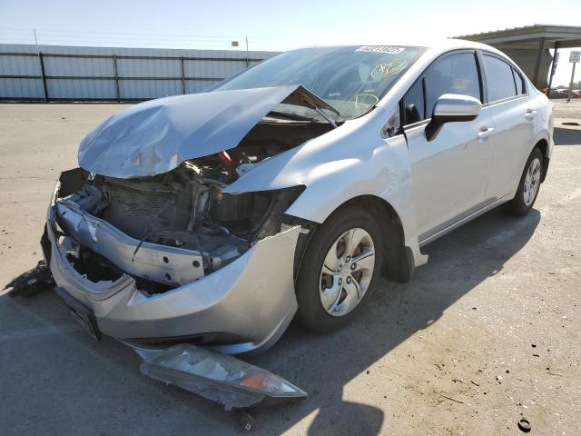 Photo 2 from auction – 2015 HONDA CIVIC LX with VIN 19XFB2F53FE236760