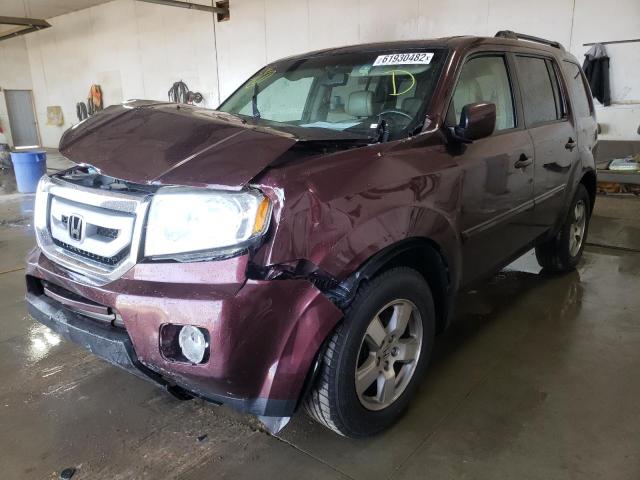 Photo 2 from auction – 2011 HONDA PILOT EXL with VIN 5FNYF4H58BB045779