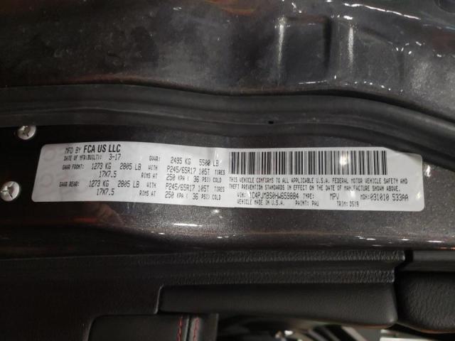 Photo 10 from auction – 2017 JEEP CHEROKEE T with VIN 1C4PJMBS0HW659884