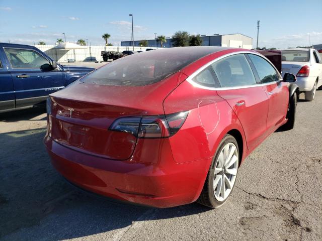 Photo 4 from auction – 2018 TESLA MODEL 3 with VIN 5YJ3E1EA6JF015482