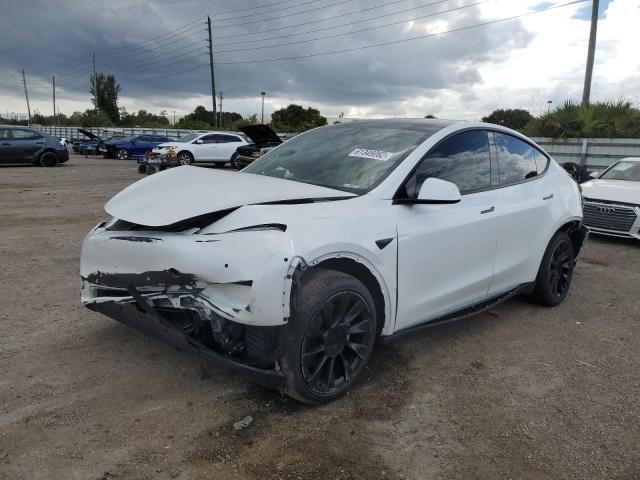 Photo 2 from auction – 2021 TESLA MODEL Y with VIN 5YJYGDEE7MF228952