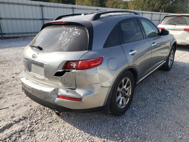Photo 4 from auction – 2008 INFINITI FX35 with VIN JNRAS08W18X202372