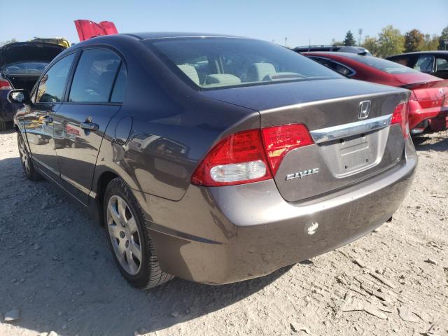 Photo 3 from auction – 2010 HONDA CIVIC LX with VIN 19XFA1F50AE032519
