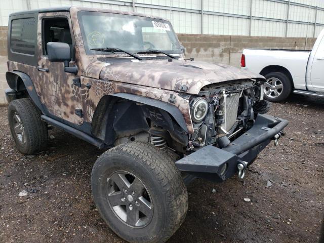 Photo 1 from auction – 2009 JEEP WRANGLER S with VIN 1J8FA54179L772605