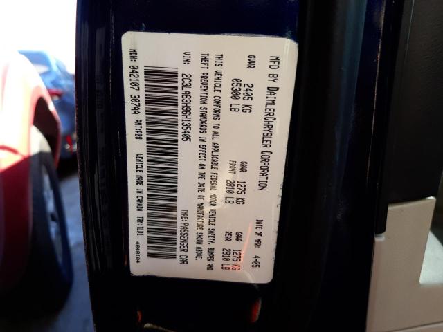 Photo 10 from auction – 2006 CHRYSLER 300C with VIN 2C3LA63H96H135405