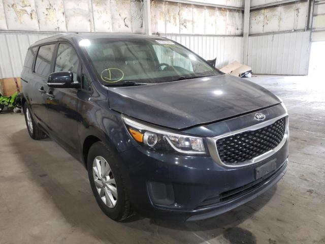 KIA SEDONA LX 2016 with VIN KNDMB5C19G6098711 - Photo from auction